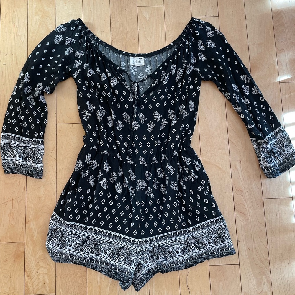 Pacsun 3/4 Sleeve Romper